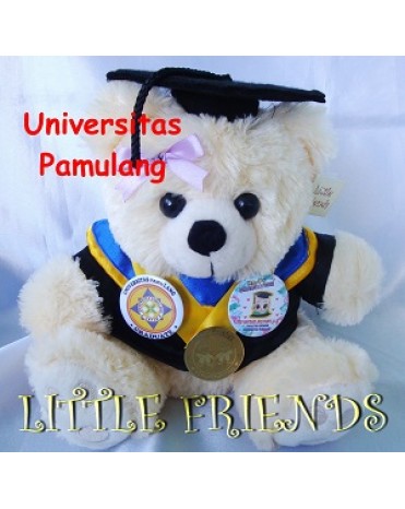 Boneka Wisuda Universitas Pamulang - Ekonomi (25 cm)